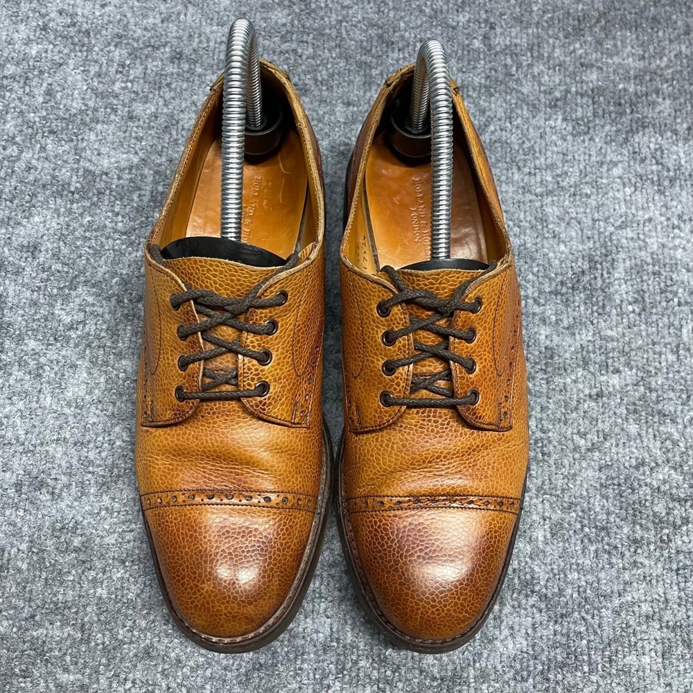 Edward Green Veldtschoen Country Field Derby Shoes UK 7.5 Holland Holland London - Picture 2 of 16